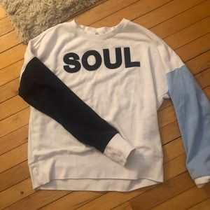 SoulCycle Colorblock Sweatshirt